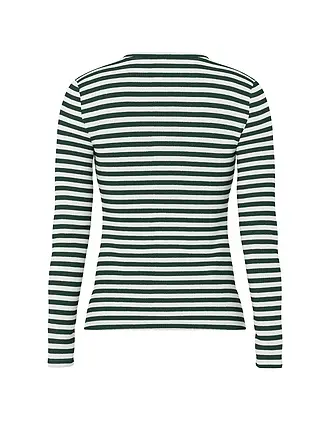 PIECES | Langarmshirt PCRUKA | dunkelgrün